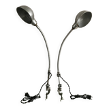 Pair of workshop lamps from the 1930s.