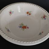 Pair of Digoin earthenware bowls with cliff decoration