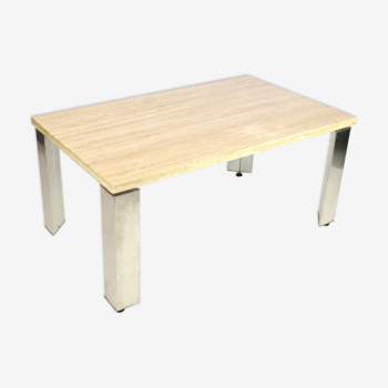 Table basse en travertin