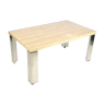 Travertine coffee table