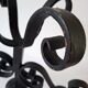 Vintage wrought iron chandelier