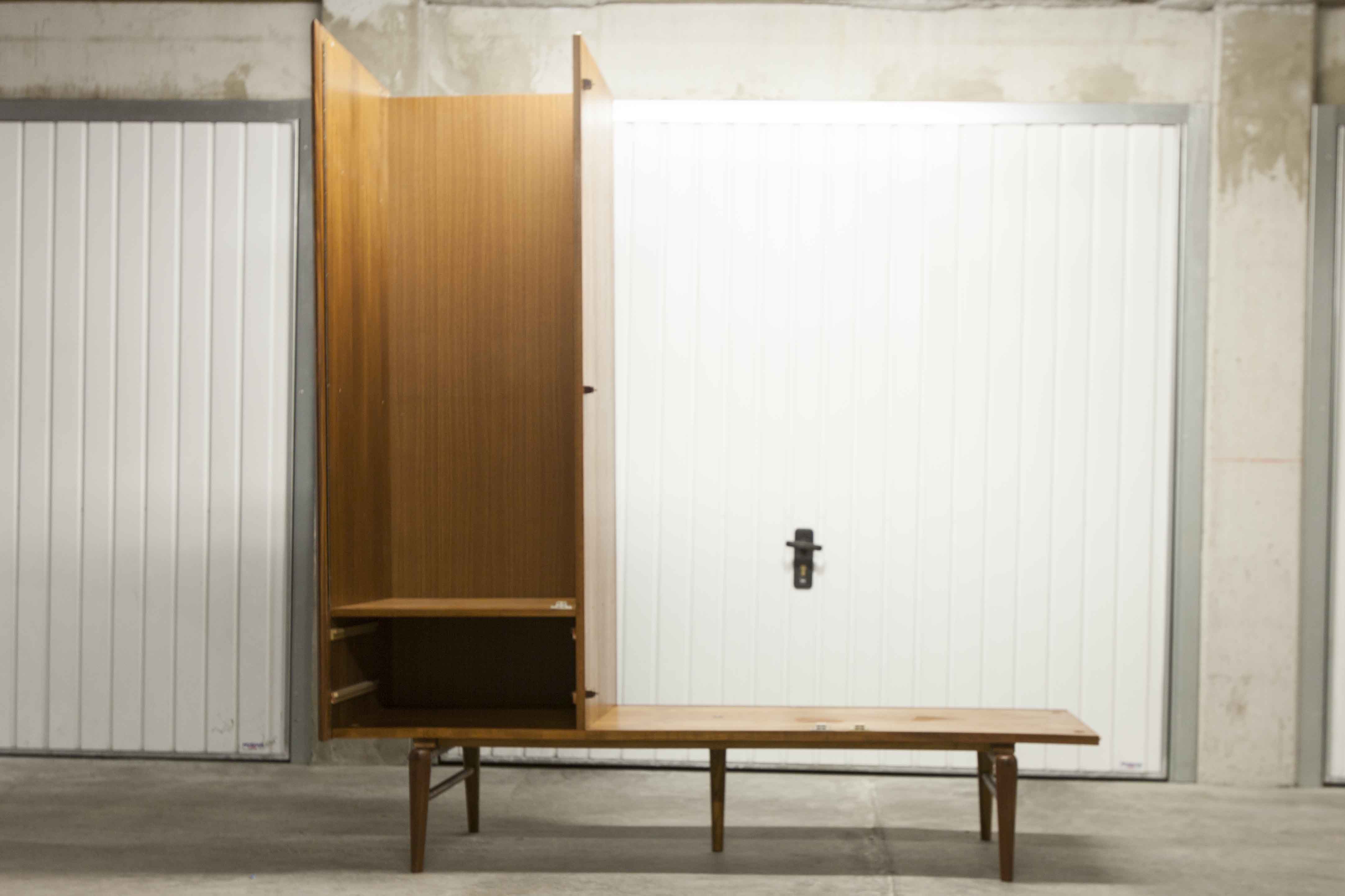 Armoire teck des années 60 Simat Meubles