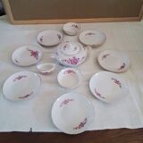Antique porcelain dinette
