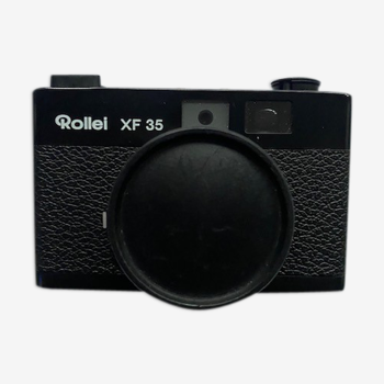 Rollei xf 35 camera with flash and rollei clutch