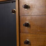 VINTAGE 1960S SIDEBOARD IN TEAK WOOD BY ITALIAN DESIGN