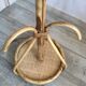 Floor lamp 60s bamboo rattan