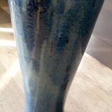 Vase XL en céramique bleue