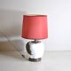 Glazed ceramic table lamp, 1960s