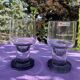 Ensemble de verres fumés de 1979