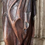 Virgin and Child - Wooden sculpture - 33 cm - France - 18th century