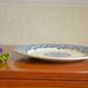 Plate from the Gien factory in iron earth