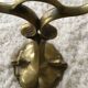 Double Sconce brass