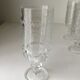 6 champagne glasses Made in Italy