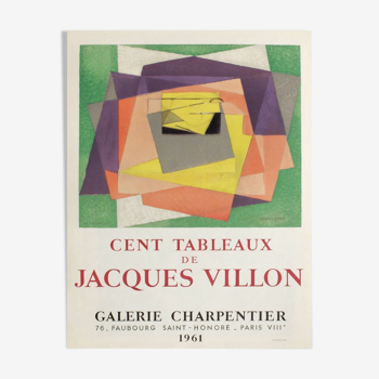 Poster Jacques Villon 1961