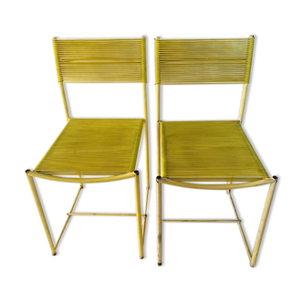 Spaghetti chairs by Giandomenico Belotti published by Alias, 1980s