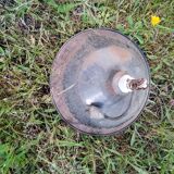 Industrial sheet metal pendant light 40 cm