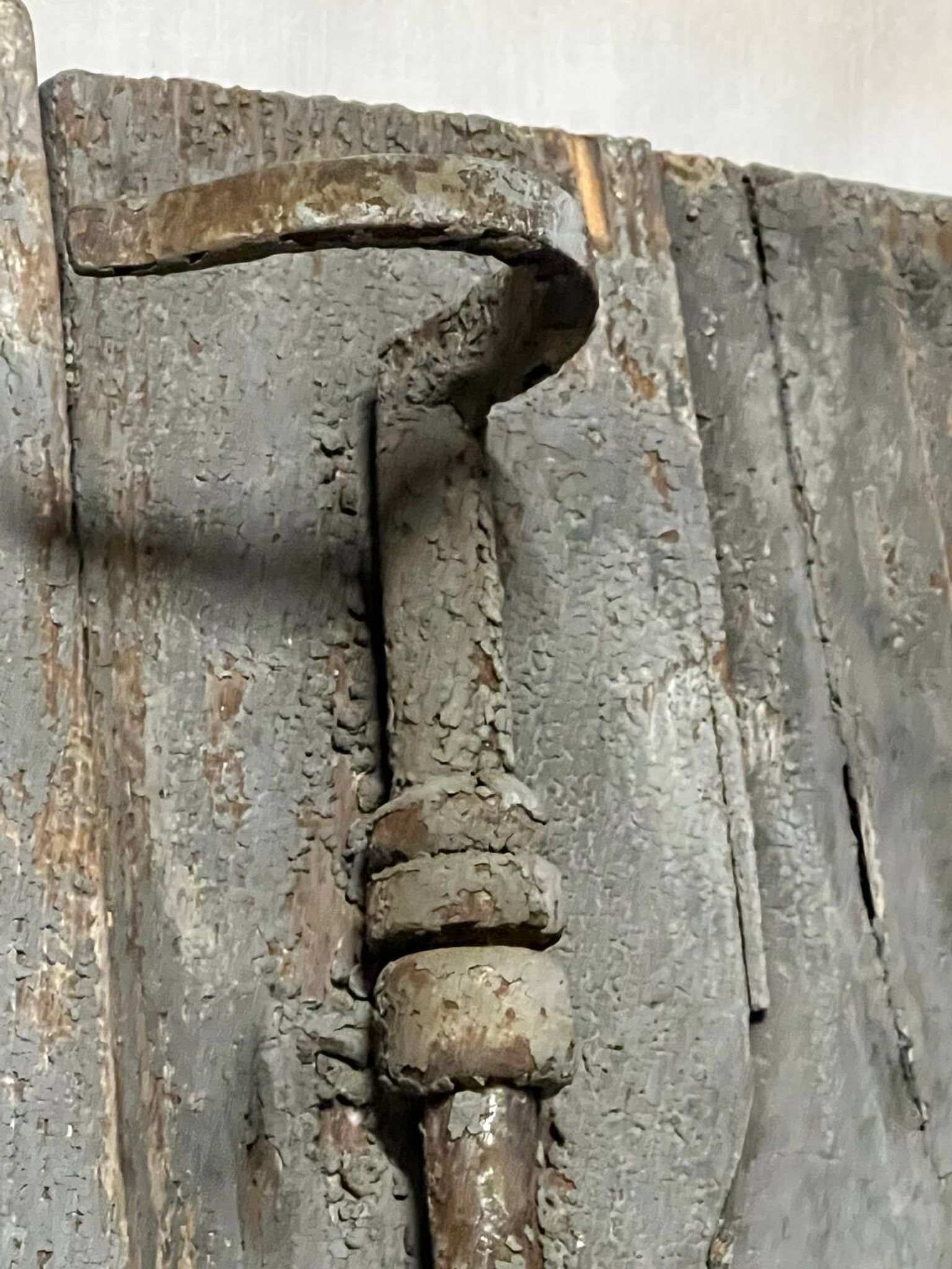 Pair of old shutters