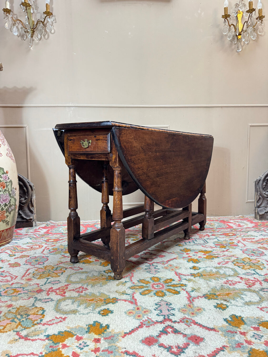 Table à volets dite « gâte leg », angleterre xviii eme siècle