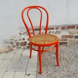 Bistro chair orange