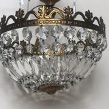 Crystal tassel chandelier