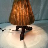 Wood and sisal lamp – circa 60