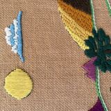 Broderie artisanale « Paradis terrestre »