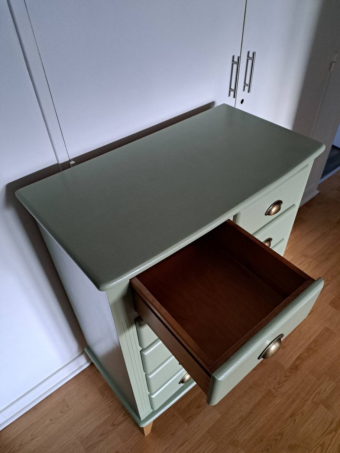 Commode scandinave vert forest 4