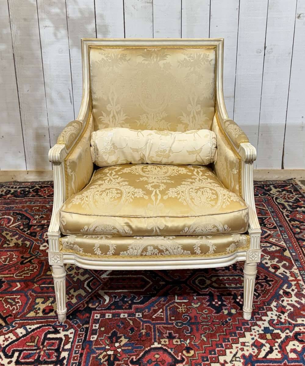 Pair of Louis XVI style armchairs from the 1960s.