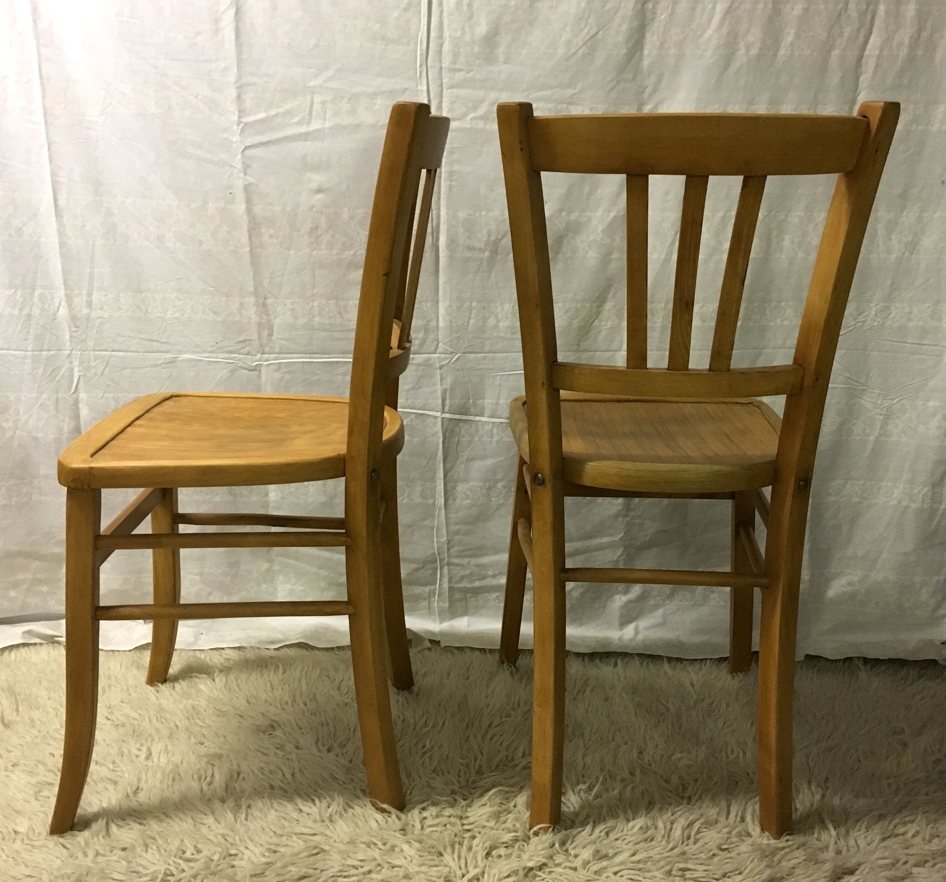 Set of 4 chairs Bistro Luterma 50 years