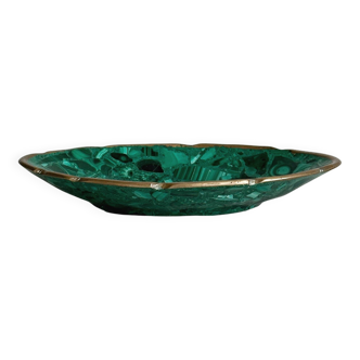 Malachite soap dish pocket tray