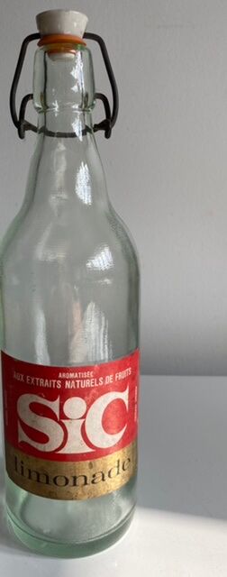 Old bottle of lemonade "SIC"