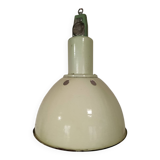 Industrial enamelled steel pendant light