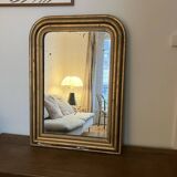 Gilded mirror, mercury glass - 62xH82cm