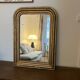 Miroir doré, glace mercure - 62xH82cm