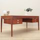 Teak desk, Danish design, 1970s, designer: Finn Juhl, manufacturer: France