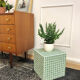 Cube sofa end in mosaic