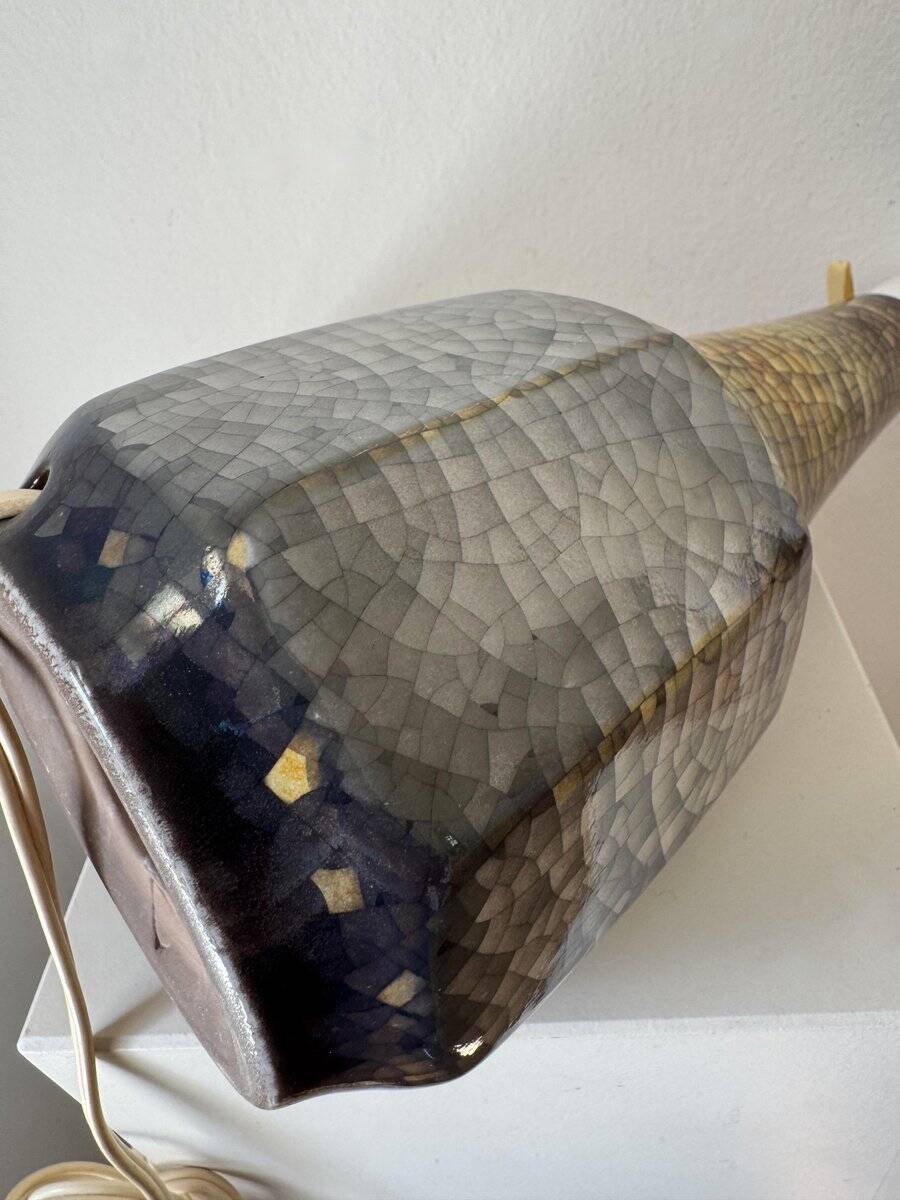 Glazed table lamp by Marianne Starck for Michael Andersen & Son, Denmark, 1960s