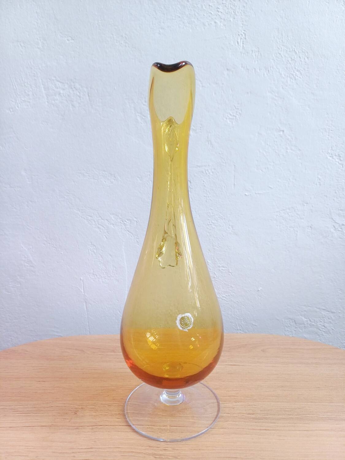 Carafe en verre vénézuélien italien fabriqué à la main