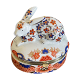 Porcelain rabbit box from Japan