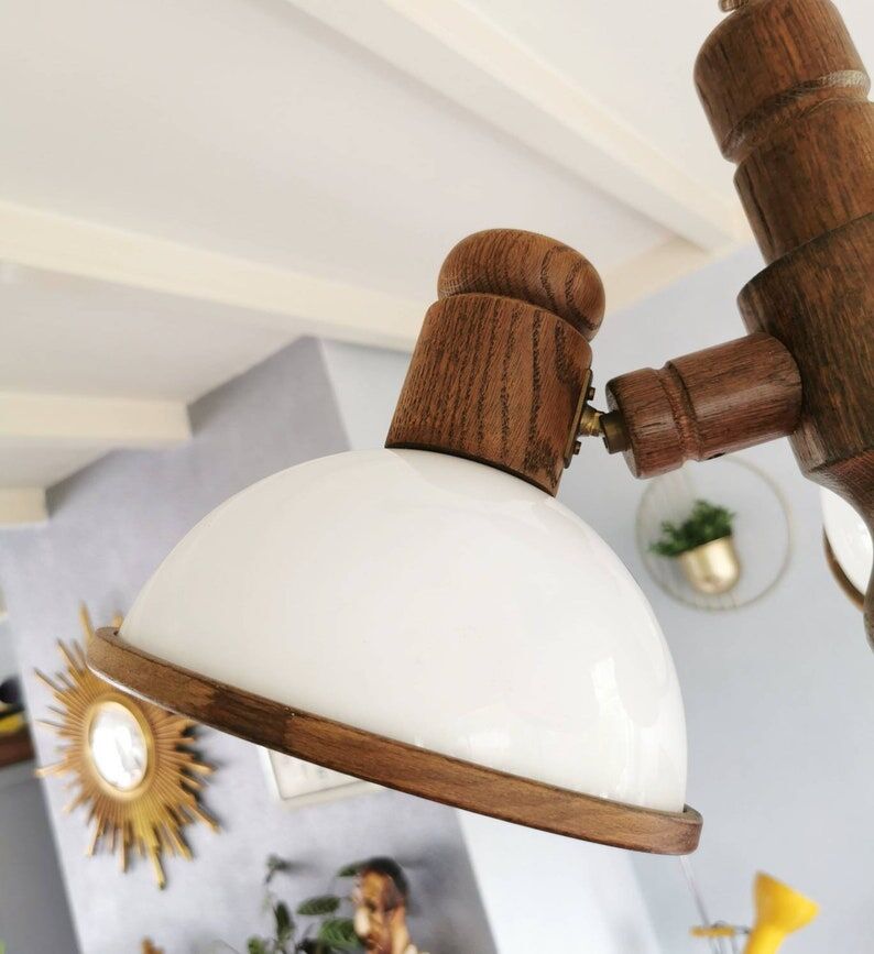 Vintage Steinhauer pendant lamp 3 lamps 80s