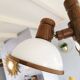 Vintage Steinhauer pendant lamp 3 lamps 80s