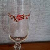 6 Luminarc champagne flutes from the 1970s.