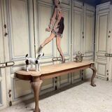 Large Paire De Consoles De Style Chippendale