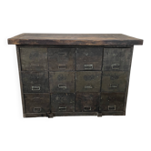 Meuble militaire 1945 12 tiroirs