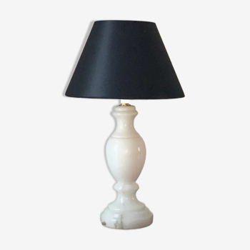 Lampe vintage en albâtre