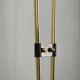 1960s Czech Japanese Floor Lamp with Twin Handmade Paper Shades