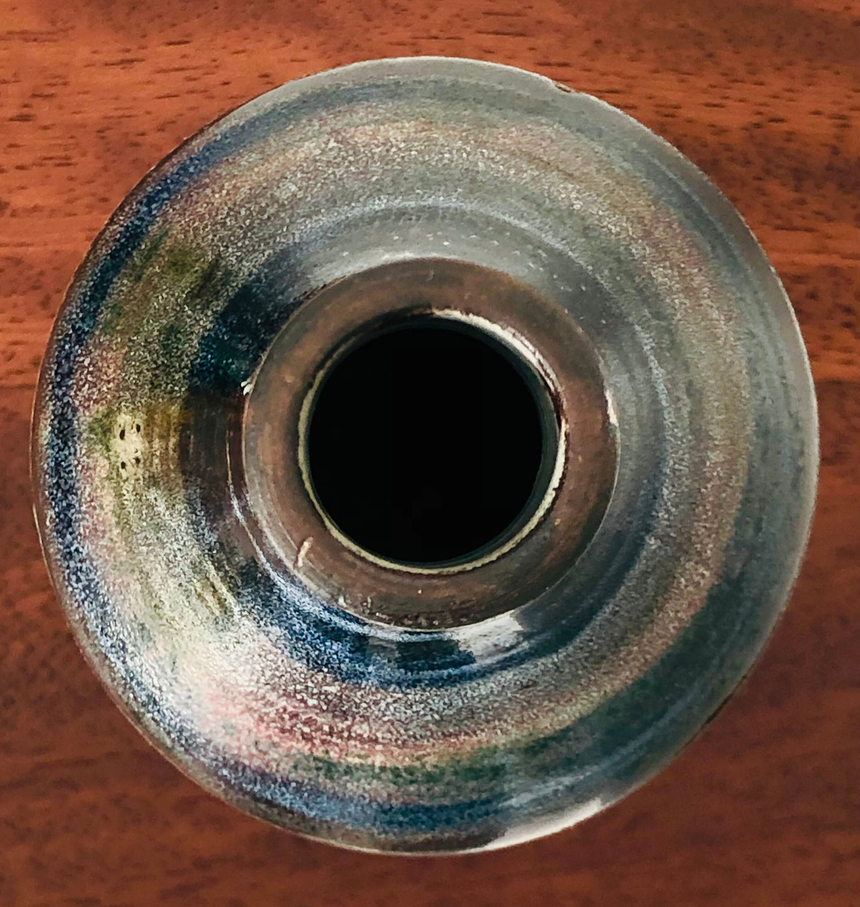 Vase en céramique "Le cavalier" de Raymonde Leduc, France années 60