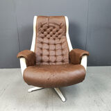 Mid-century space age galaxy armchair by Alf Svensson for Dux, 1968