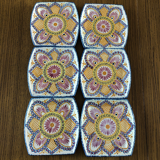 12 old Quimper plates