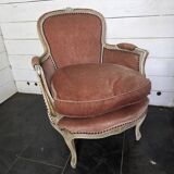 Louis XV style cabriolet armchair